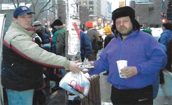 Bénévoles en action